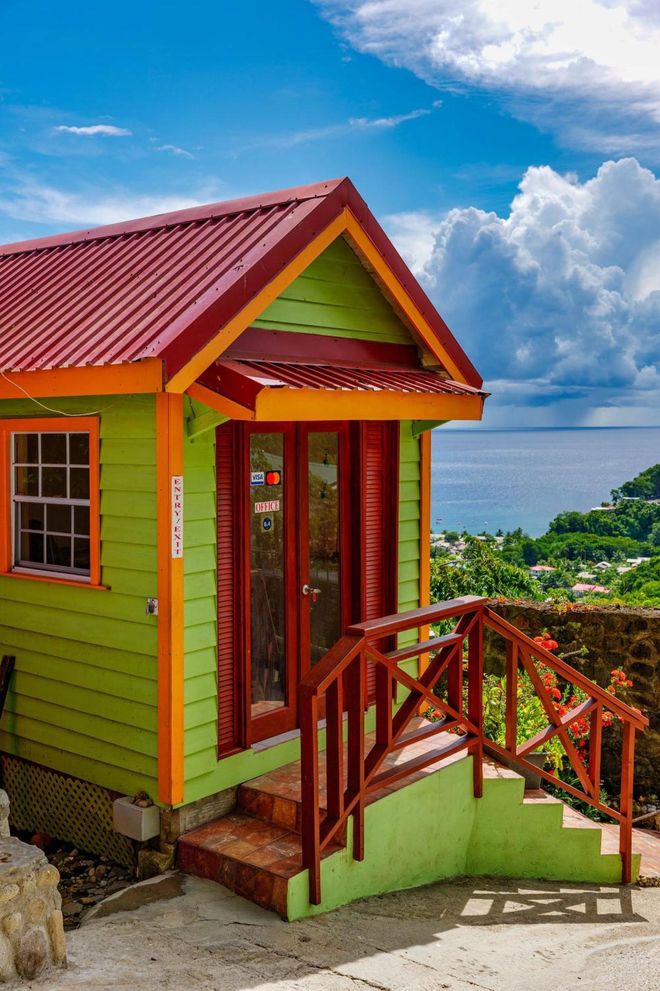 Tropical Paradise View Anse La Raye 외부 사진