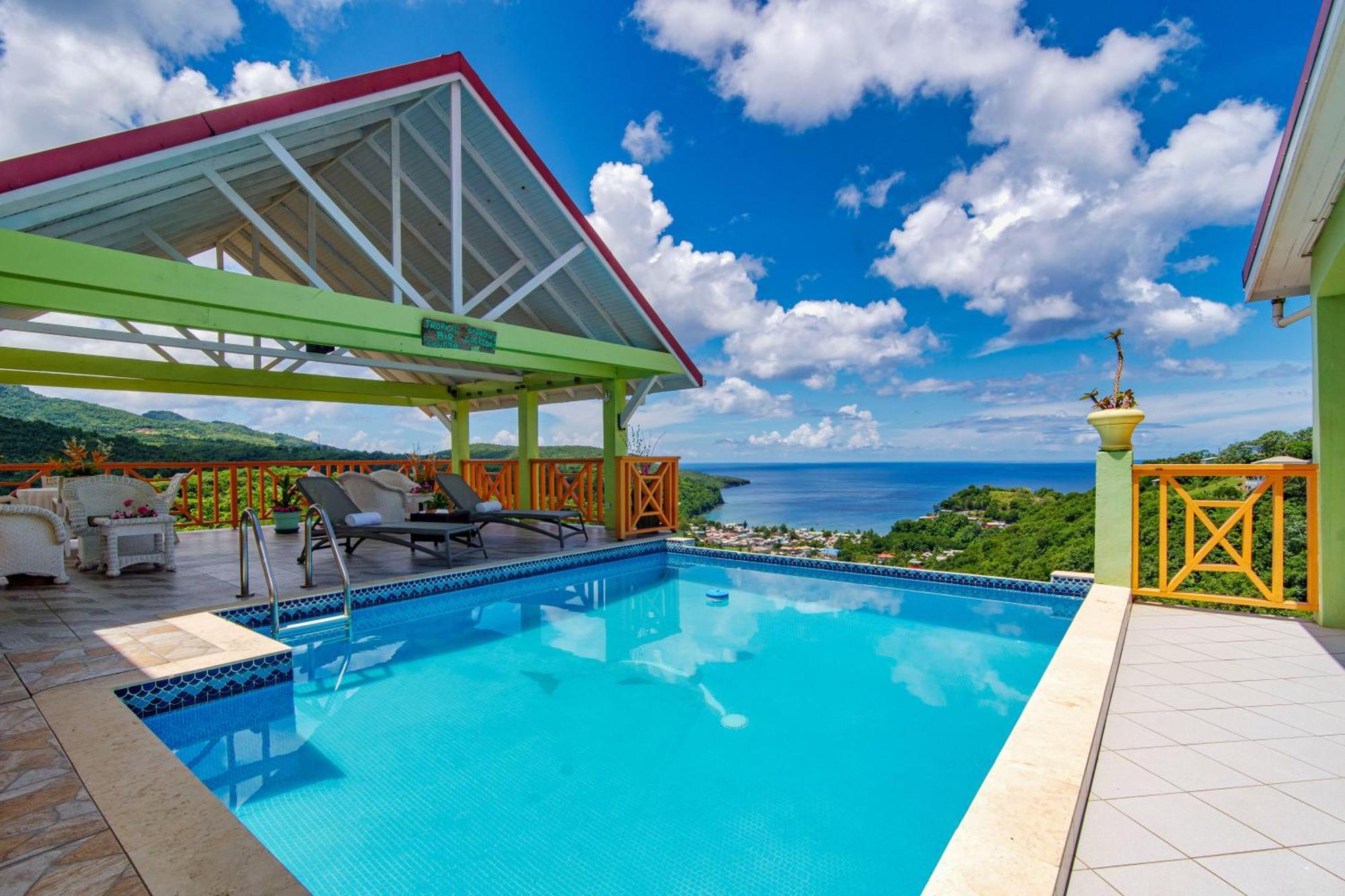 Tropical Paradise View Anse La Raye 외부 사진