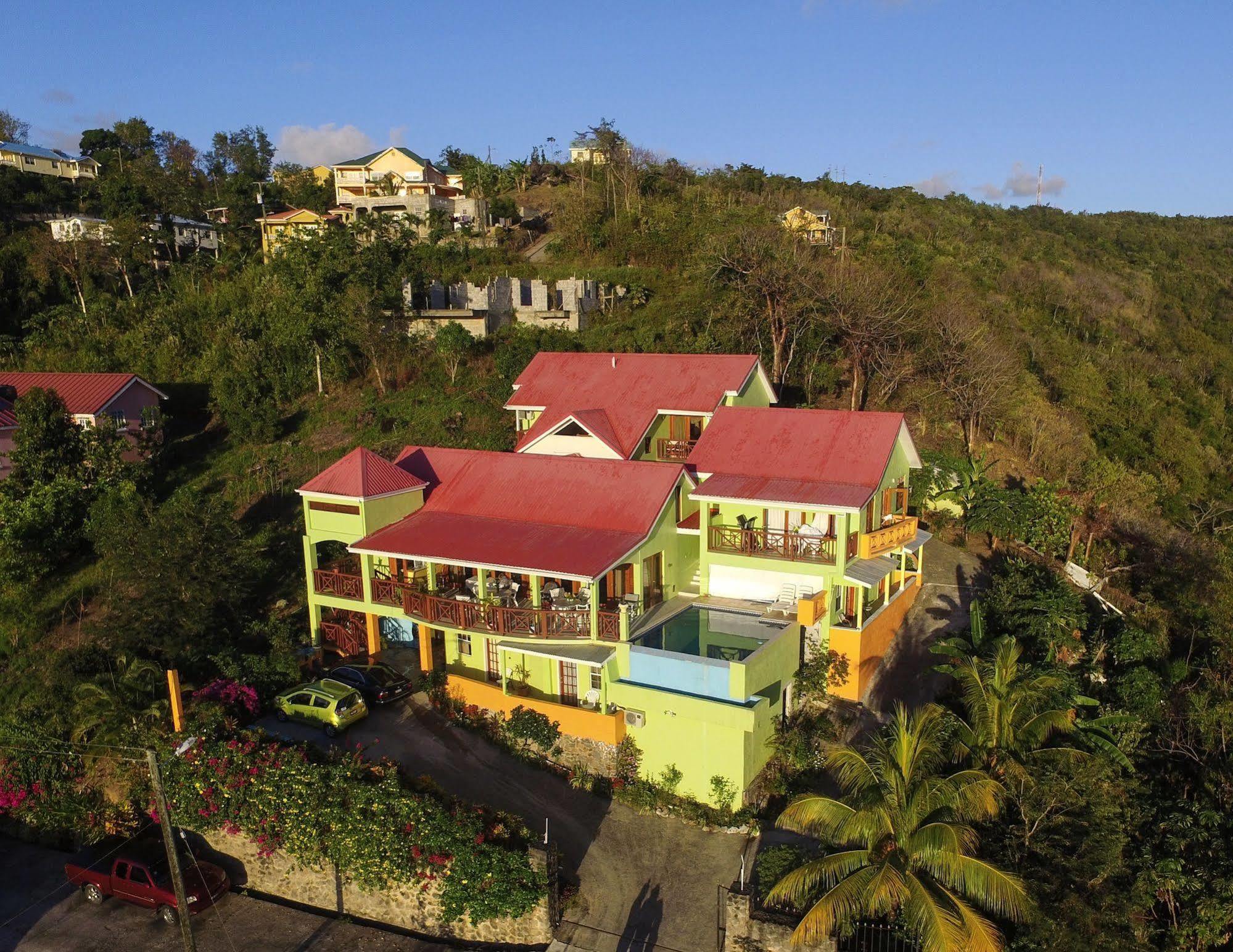 Tropical Paradise View Anse La Raye 외부 사진